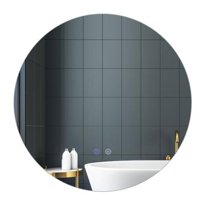 60 cm Ronde LED-Verlichte Spiegel Badkamerspiegel met Instelbare Helderheid