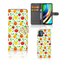 Motorola Moto G9 Plus Book Cover Fruits