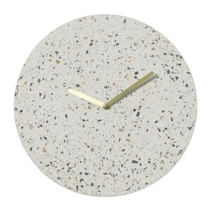 Wandklok Terrazzo rond - ø29.5x4 cm