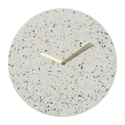 Wandklok Terrazzo rond - ø29.5x4 cm