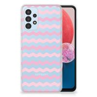Samsung Galaxy A13 4G | TPU bumper | Waves Roze