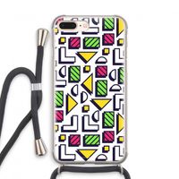 8-bit N°4: iPhone 7 PLUS Transparant Hoesje met koord 8-bit N°4: iPhone 7 PLUS Transparant Hoesje met koord