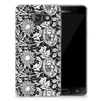 Samsung Galaxy A3 2016 | TPU Case | Black Flowers