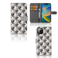 iPhone 14 Plus | Telefoonhoesje | Met pasjeshouder | Salamander Grey