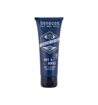 Natural for men only vegan shaving cream