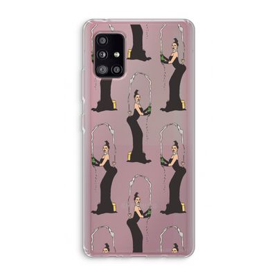 Pop Some Kim: Samsung Galaxy A51 5G Transparant Hoesje