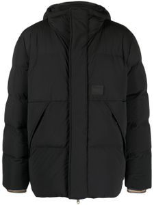 Paul Smith veste matelassée à patch logo - Noir