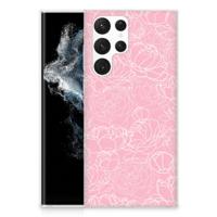 Samsung Galaxy S22 Ultra | TPU Case | White Flowers