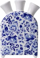 Heinen Delfts Blauw tulpenvaas keramiek klok 10x4x17cm delfts blauw