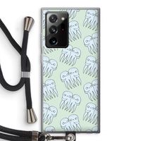 Octopussen: Samsung Galaxy Note 20 Ultra / Note 20 Ultra 5G Transparant Hoesje met koord