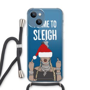 Came To Sleigh: iPhone 13 Transparant Hoesje met koord