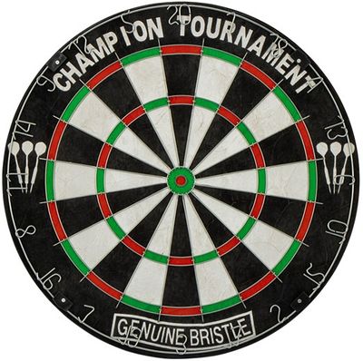 Abbey Darts dartbord Classic 45 x 3,5 cm sisal zwart/wit Abbey Darts dartbord Classic 45 x 3,5 cm sisal zwart/wit