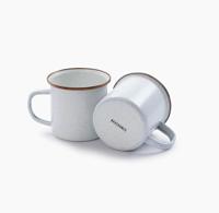 Barebones Cup/Enamel/Set 2 Pcs Egg Shell