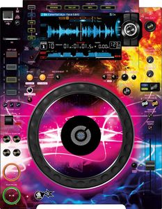 Dj-Skins Pioneer DJ CDJ-2000NXS2 Skin Bootshaus