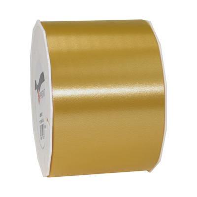 Cadeaulint/sierlint Satijn breed - 9 cm x 91 meter - Brons - cadeaus inpakken - decoratie