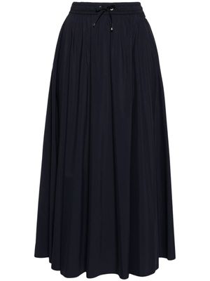 Herno jupe à taille élastiquée - Bleu