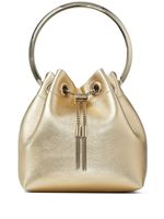 Jimmy Choo sac seau Bon Bon à fini métallisé - Or