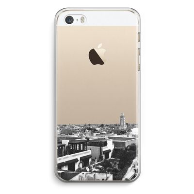 Marrakech Skyline : iPhone 5 / 5S / SE Transparant Hoesje