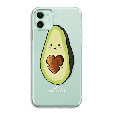 Avocuddle: iPhone 11 Transparant Hoesje