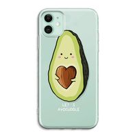 Avocuddle: iPhone 11 Transparant Hoesje