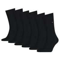Tommy Hilfiger Sokken Heren 6-pack Classic Black-43/46