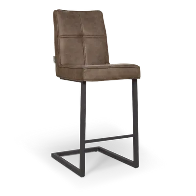 Barstoel (swingframe - laag) Jaxx - Otis Bruin (sale) Barstoel (swingframe - laag) Jaxx - Otis Bruin (sale)