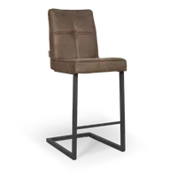 Barstoel (swingframe - laag) Jaxx - Otis Bruin (sale) - thumbnail