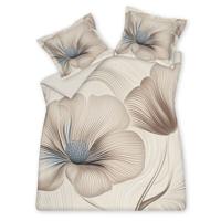 Vandyck Royal Garden cream tan dekbedovertrek