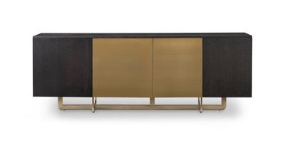 Dressoir Dax 4-deuren (Antraciet)