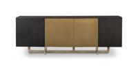 Dressoir Dax 4-deuren (Antraciet)