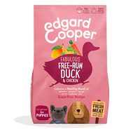 Edgard & Cooper Puppy Eend & Kip 12kg grote brok