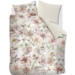 Riviera Maison Lily Love Dekbedovertrek Roze-1-persoons (140 x 200/220 cm)