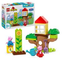 LEGO DUPLO 10431 Peppa Pig's tuin en boomhut - Creatief speelgoed