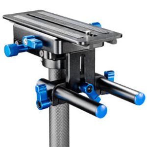 Walimex Pro StabyFlow Director System Set Steadicam Zwart, Blauw Met contragewicht Belastbaar tot 6 kg