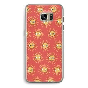 Zon: Samsung Galaxy S7 Edge Transparant Hoesje