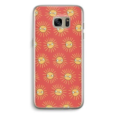 Zon: Samsung Galaxy S7 Edge Transparant Hoesje