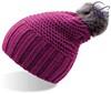 Atlantis AT769 Monte Bianco Beanie - Fuchsia/Grey - One Size