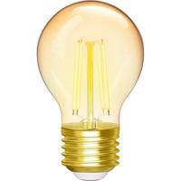 LED Lamp - Smart LED - Aigi Rixona - Bulb G45 - 4.5W - E27 Fitting - Slimme LED - Wifi LED + Bluetooth - Aanpasbare