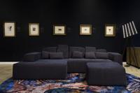 Moooi Carpets - Calligraphy Bird - 250 rond Vloerkleed