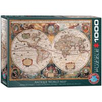 Eurographics Orbis Geographica Wereldkaart (1000)