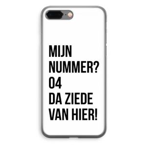 Da ziede van hier: iPhone 8 Plus Transparant Hoesje