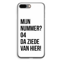 Da ziede van hier: iPhone 8 Plus Transparant Hoesje