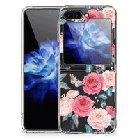 Samsung Galaxy Z Flip 5 TPU Case Butterfly Roses - thumbnail