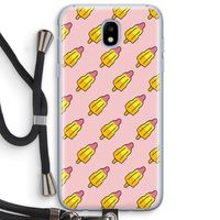 Waterijsjes: Samsung Galaxy J5 (2017) Transparant Hoesje met koord Waterijsjes: Samsung Galaxy J5 (2017) Transparant Hoesje met koord