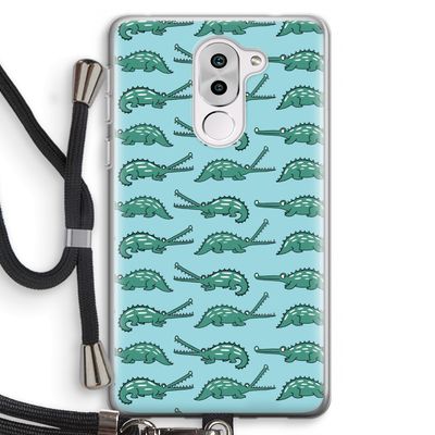 Kroko: Honor 6X Transparant Hoesje met koord