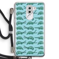 Kroko: Honor 6X Transparant Hoesje met koord