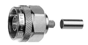 Telegärtner N Straight Plug Crimp G1 (RG-58C/U) crimp/crimp coaxconnector