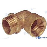 Codo macho/hembra latón GS30173 - CODO 90º 1""