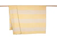 David Fussenegger David Fussenegger RIVA cotton plaid Milano Stripes Blended 210x220 cm Senf