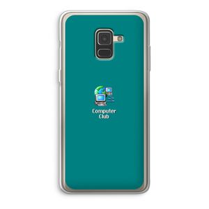 Win98: Samsung Galaxy A8 (2018) Transparant Hoesje